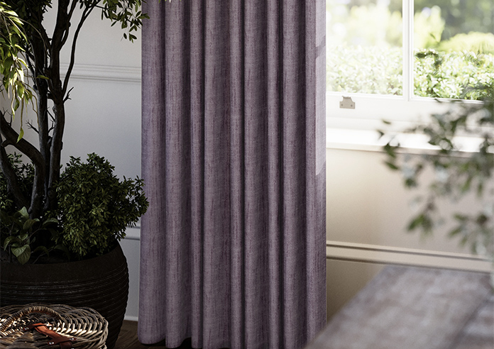 Rhea, Grape - Made to Measure Curtains - Image 5